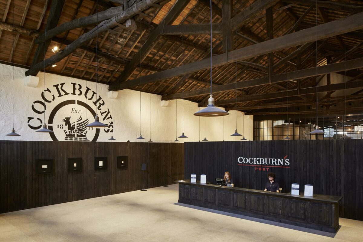 Interno della cantina Cockburn's