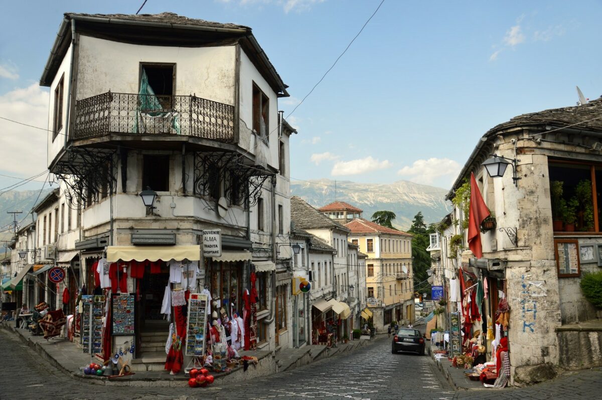 Guida italiana Argirocastro - Bazar