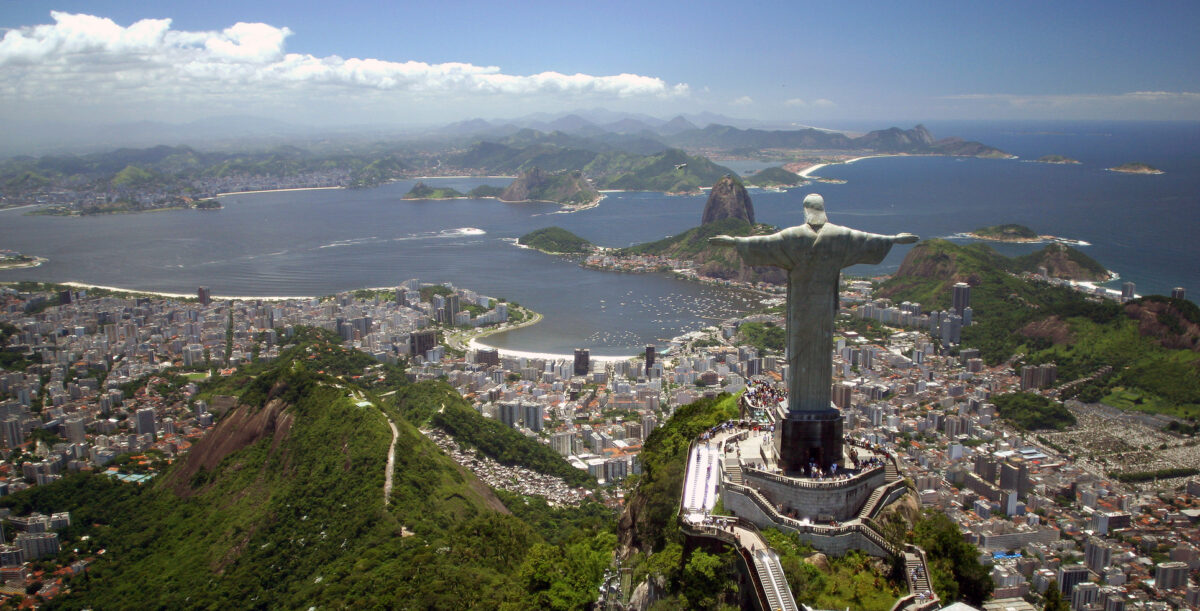 Rio de Janeiro - Vista dalla collina del Cristo Rei