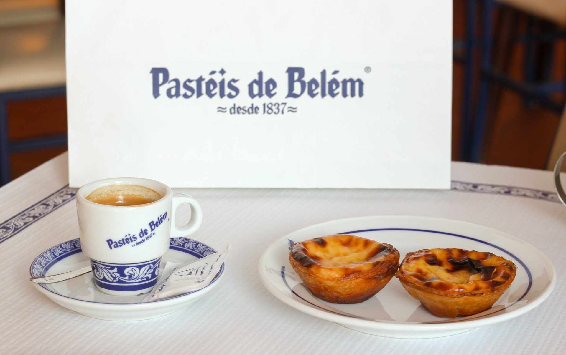 Tour Quartiere Belém a Lisbona - Caffé e dolci della celebre pasticceria del quartiere