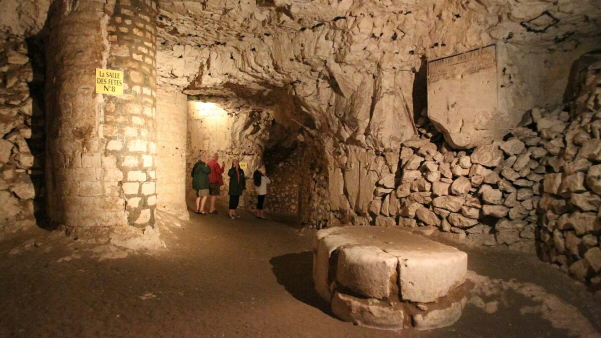 La città sotterranea di Naours - Percorso sotterraneo