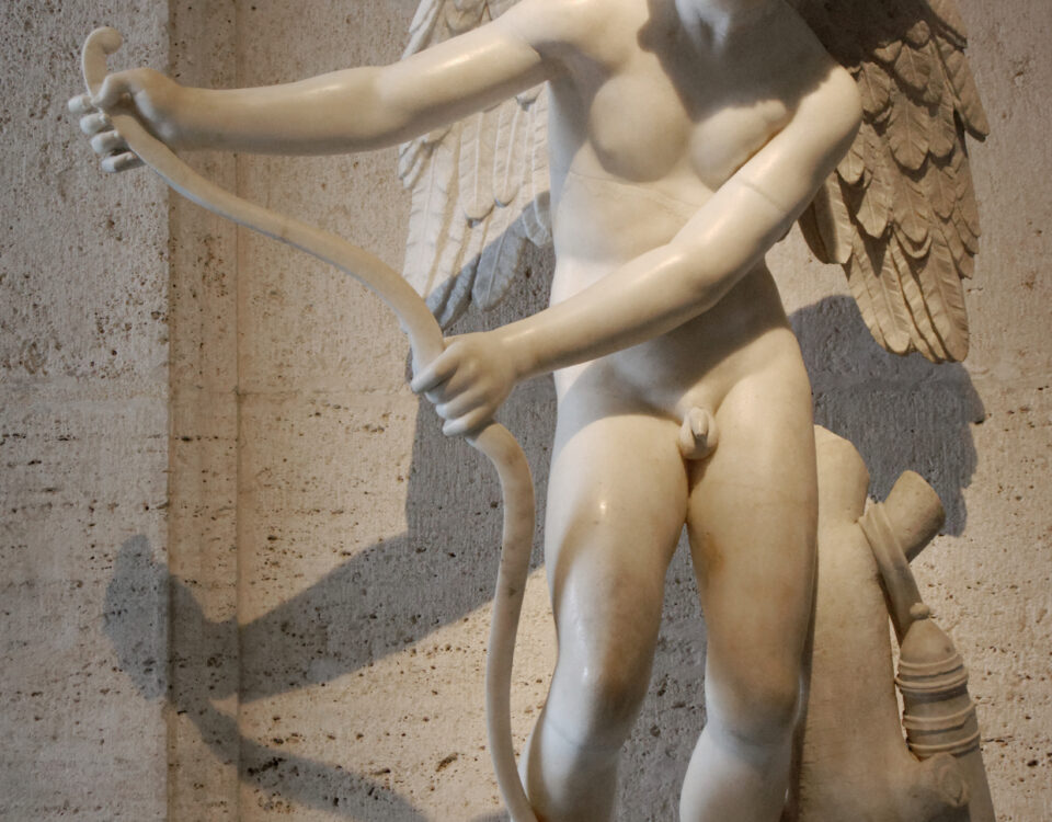 L'amore al tempo dei greci - Statua di Eros