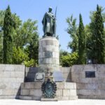 Statua di Dom Afonso Henriques a Guimarães